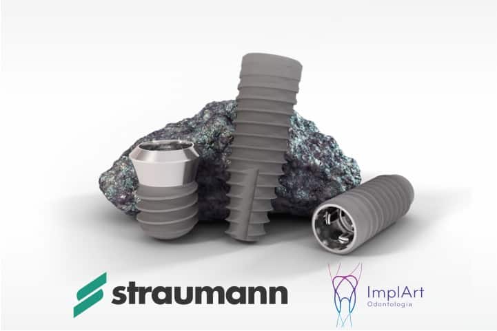 implantes suíços straumann com superfície roxolid