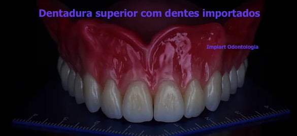 dente importado para prótese dentária
