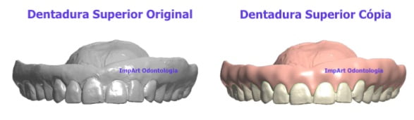 cópia de prótese dentária dentadura
