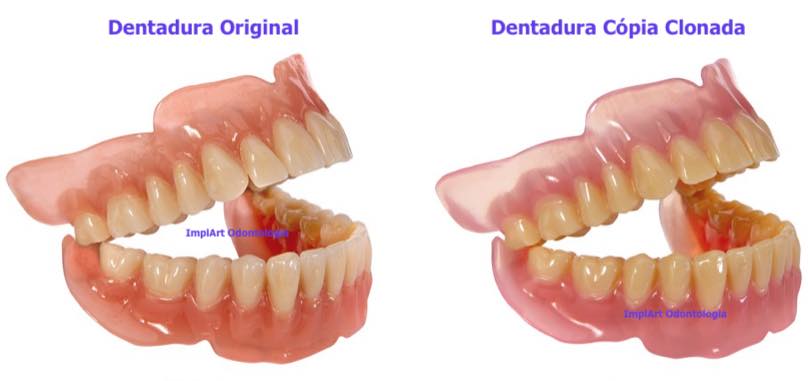 cópia de prótese dentária dentadura