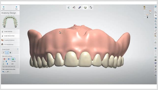 cópia de prótese dentária