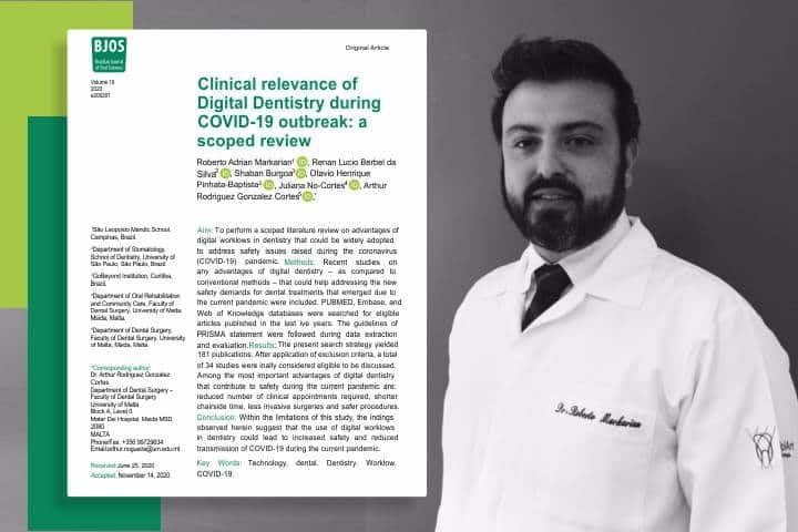 Odontologia Digital previne a transmissão da Covid-19 em tratamentos Odontologia Digital