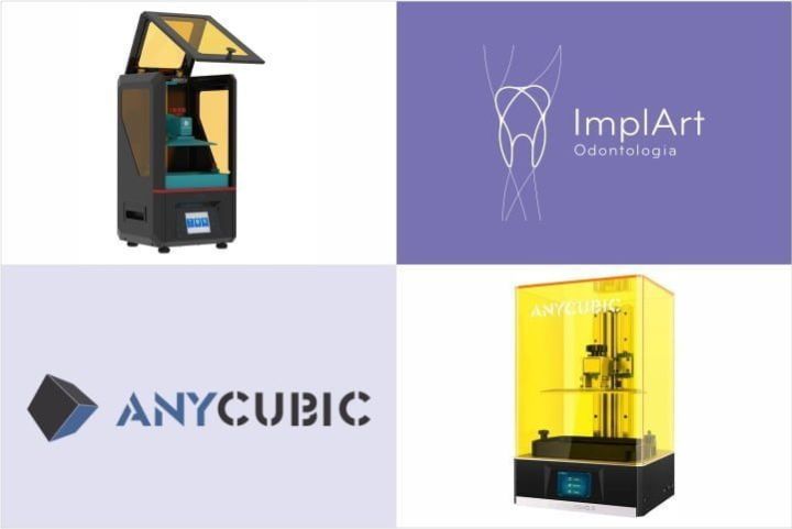 Novas impressoras 3D de dentes na ImplArt impressora 3d