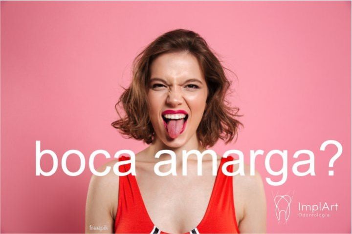 sensa&ccedil;ao de boca amarga