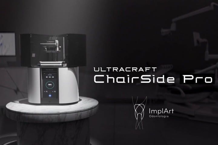 Novidade: moderna impressora 3D UltraCraft ChairSide Pro chega à ImplArt UltraCraft