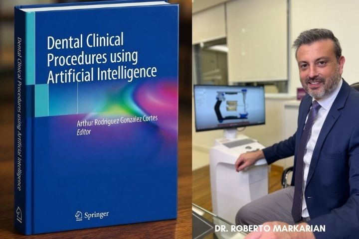Dr. Roberto Markarian, da Clínica ImplArt, é coautor de capítulo internacional sobre Inteligência Artificial na Odontologia publicado pela Springer Nature Dr. Roberto Markarian, da Clínica ImplArt, coautor de capítulo sobre Inteligência Artificial em Odontologia publicado pela Springer Nature