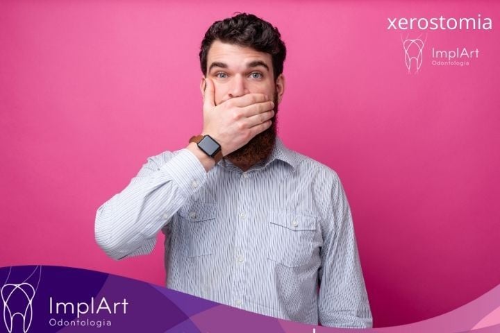 Boca seca e consequências para a saúde bucal: Xerostomia xerostomia - boca seca