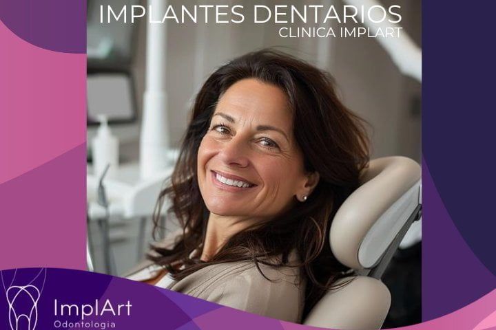 Implante dentário: Saiba tudo sobre implantes dentarios IMPLANTE DENTARIO NA CLINICA IMPLART